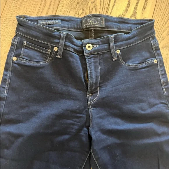 Lucky Brand Dark Blue Skinny Jeans - Picture 2 of 6